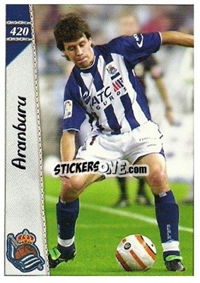 Cromo Aranburu - Las Fichas De La Liga 2006-2007 - Mundicromo