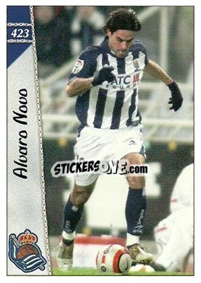 Cromo Alvaro Novo - Las Fichas De La Liga 2006-2007 - Mundicromo