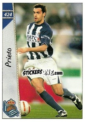 Sticker Xabi Prieto - Las Fichas De La Liga 2006-2007 n. 424 - Mundicromo