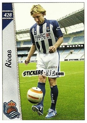 Sticker Rivas - Las Fichas De La Liga 2006-2007 n. 428 - Mundicromo