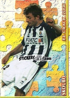 Cromo Skoubo - Las Fichas De La Liga 2006-2007 - Mundicromo