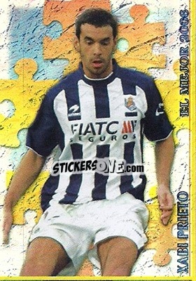 Sticker Xabi Prieto - Las Fichas De La Liga 2006-2007 - Mundicromo