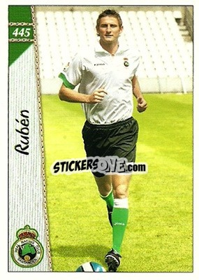 Sticker Rubén - Las Fichas De La Liga 2006-2007 - Mundicromo