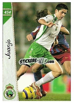 Sticker Juanjo - Las Fichas De La Liga 2006-2007 - Mundicromo