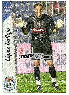 Figurina Lopez Vallejo - Las Fichas De La Liga 2006-2007 - Mundicromo