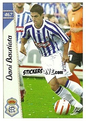 Sticker Dani Bautista - Las Fichas De La Liga 2006-2007 - Mundicromo