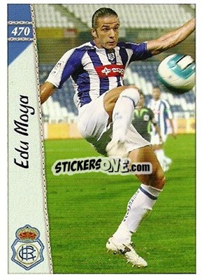 Cromo Edu Moya - Las Fichas De La Liga 2006-2007 - Mundicromo