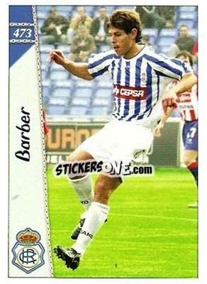 Sticker Barber - Las Fichas De La Liga 2006-2007 n. 473 - Mundicromo