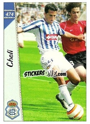 Sticker Cheli - Las Fichas De La Liga 2006-2007 - Mundicromo