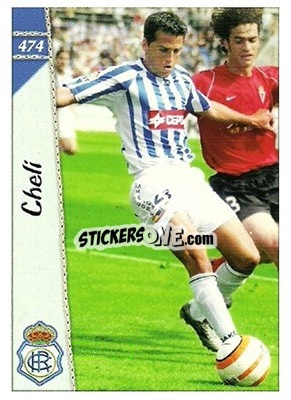 Figurina Cheli - Las Fichas De La Liga 2006-2007 - Mundicromo