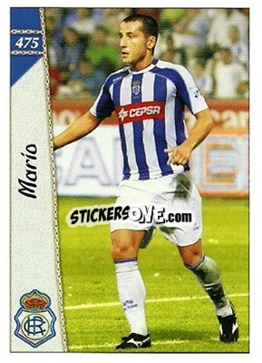 Sticker Mario - Las Fichas De La Liga 2006-2007 - Mundicromo