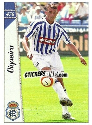 Cromo Viqueira - Las Fichas De La Liga 2006-2007 - Mundicromo