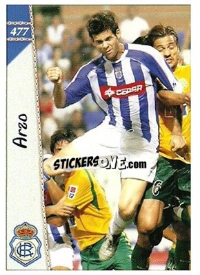 Sticker Arzo - Las Fichas De La Liga 2006-2007 n. 477 - Mundicromo