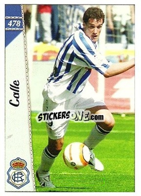 Cromo Calle - Las Fichas De La Liga 2006-2007 - Mundicromo