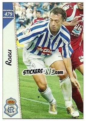 Cromo Rosu - Las Fichas De La Liga 2006-2007 - Mundicromo