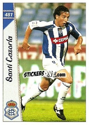 Cromo Santi Cazorla - Las Fichas De La Liga 2006-2007 - Mundicromo