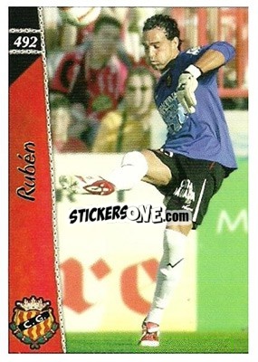 Sticker Rubén - Las Fichas De La Liga 2006-2007 - Mundicromo