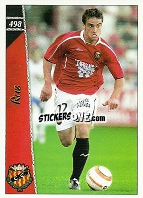 Sticker Ruz - Las Fichas De La Liga 2006-2007 - Mundicromo