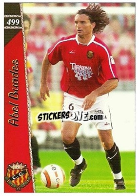 Sticker Abel Buades - Las Fichas De La Liga 2006-2007 - Mundicromo