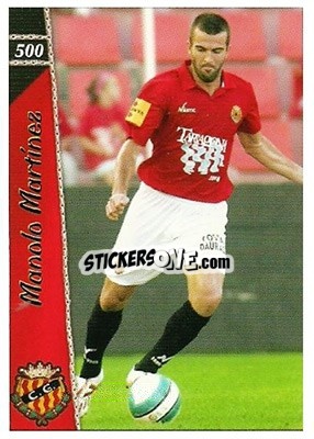 Sticker Manolo Martinez - Las Fichas De La Liga 2006-2007 - Mundicromo