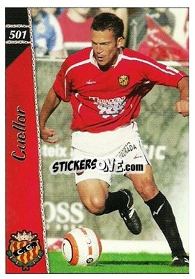 Sticker Cuellar - Las Fichas De La Liga 2006-2007 - Mundicromo