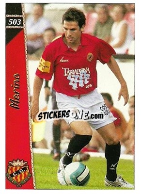 Cromo Merino - Las Fichas De La Liga 2006-2007 - Mundicromo