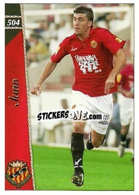 Sticker Juan - Las Fichas De La Liga 2006-2007 n. 504 - Mundicromo
