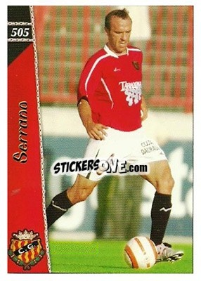 Sticker Serrano - Las Fichas De La Liga 2006-2007 - Mundicromo