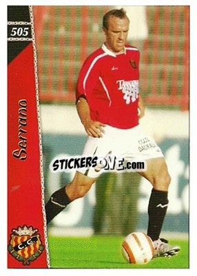 Sticker Serrano - Las Fichas De La Liga 2006-2007 n. 505 - Mundicromo