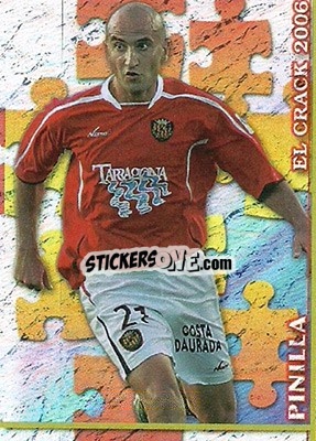 Cromo Pinilla - Las Fichas De La Liga 2006-2007 - Mundicromo