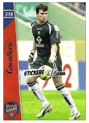 Cromo Cavallero - Las Fichas De La Liga 2006-2007 - Mundicromo