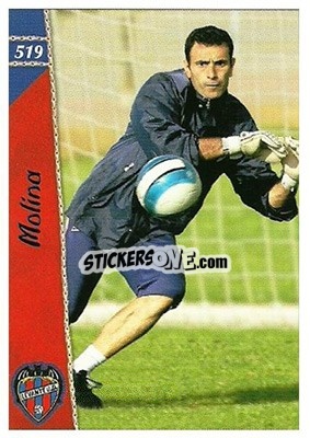 Sticker Molina - Las Fichas De La Liga 2006-2007 n. 519 - Mundicromo