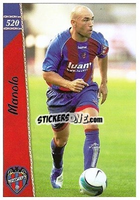 Sticker Manolo - Las Fichas De La Liga 2006-2007 - Mundicromo