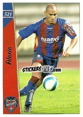 Sticker Alexis - Las Fichas De La Liga 2006-2007 - Mundicromo