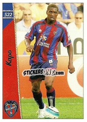 Sticker Kapo - Las Fichas De La Liga 2006-2007 - Mundicromo