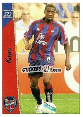 Cromo Kapo - Las Fichas De La Liga 2006-2007 - Mundicromo