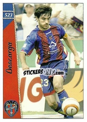 Figurina Descarga - Las Fichas De La Liga 2006-2007 - Mundicromo