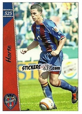 Cromo Harte - Las Fichas De La Liga 2006-2007 - Mundicromo