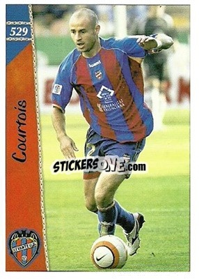 Cromo Courtois - Las Fichas De La Liga 2006-2007 - Mundicromo