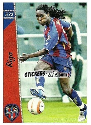 Sticker Riga - Las Fichas De La Liga 2006-2007 n. 532 - Mundicromo