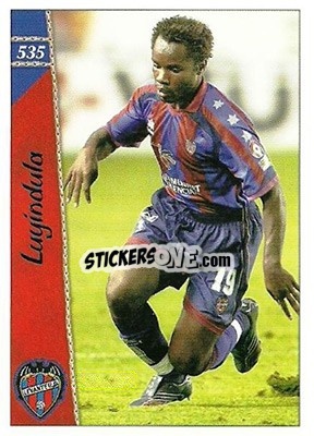 Cromo Luyindula - Las Fichas De La Liga 2006-2007 - Mundicromo