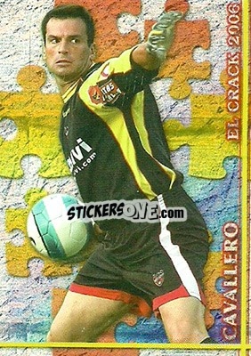 Cromo Cavallero - Las Fichas De La Liga 2006-2007 - Mundicromo