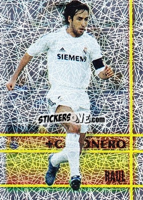 Sticker Raul González - Las Fichas De La Liga 2006-2007 - Mundicromo