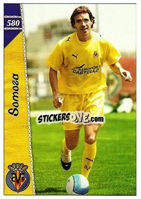 Sticker Somoza - Las Fichas De La Liga 2006-2007 - Mundicromo