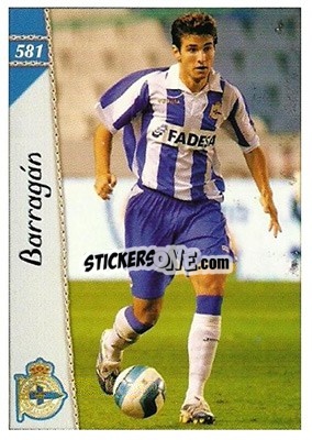 Cromo Barragán - Las Fichas De La Liga 2006-2007 - Mundicromo