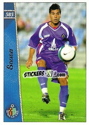 Sticker Sousa - Las Fichas De La Liga 2006-2007 n. 585 - Mundicromo