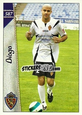 Sticker Diogo - Las Fichas De La Liga 2006-2007 - Mundicromo