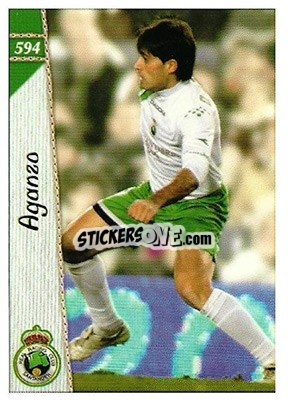 Sticker Aganzo - Las Fichas De La Liga 2006-2007 - Mundicromo