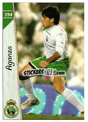 Sticker Aganzo - Las Fichas De La Liga 2006-2007 n. 594 - Mundicromo