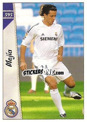 Sticker Mejia - Las Fichas De La Liga 2006-2007 n. 595 - Mundicromo